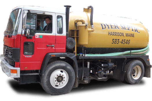 Septic Tank Truck - Dyer Septic Service in Harrison, ME